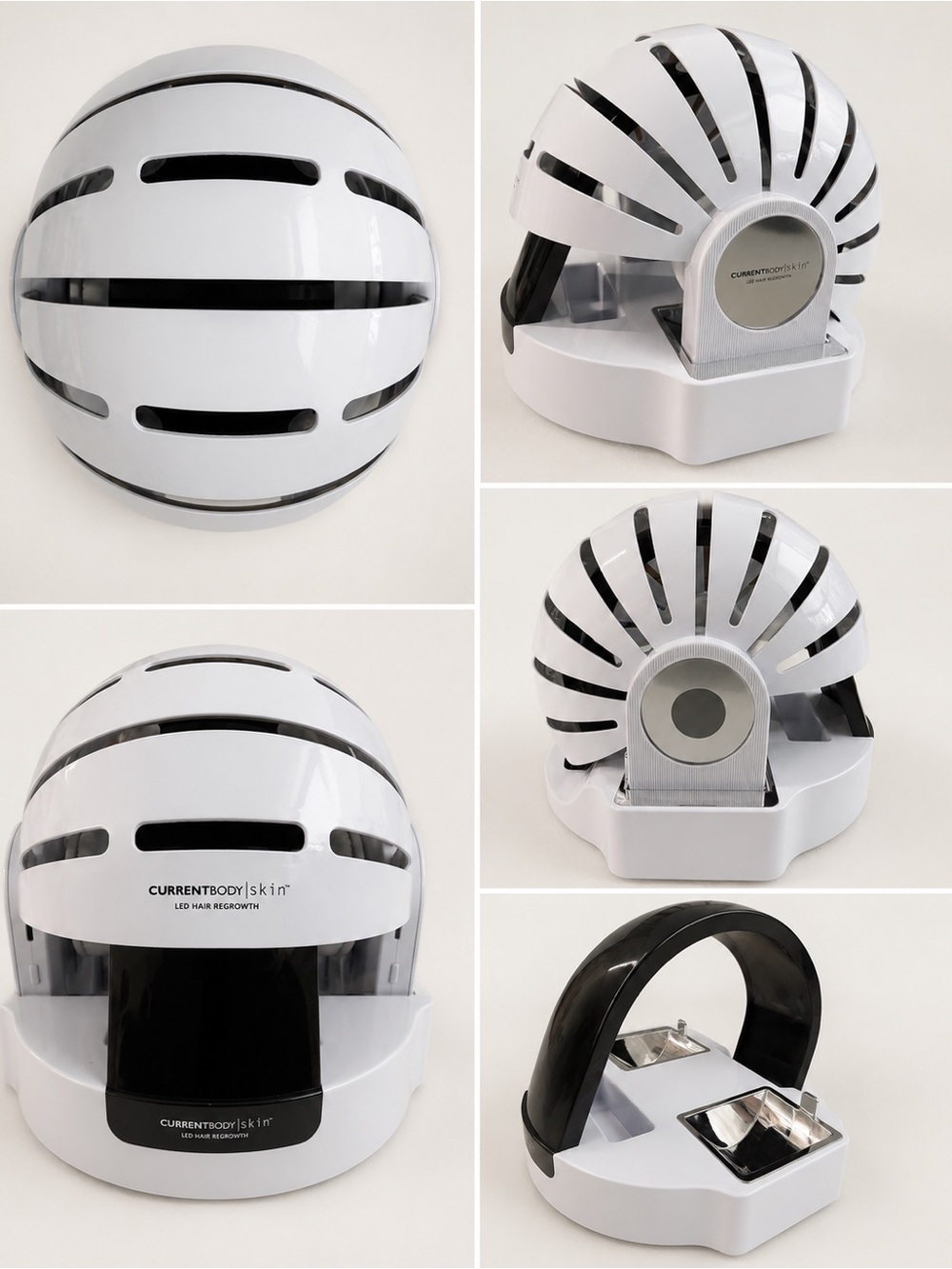 Like New! CURRENTBODY LED Hair Regrowth Helmet - White